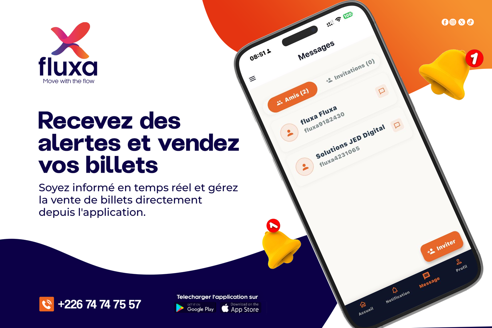 FLUXA app