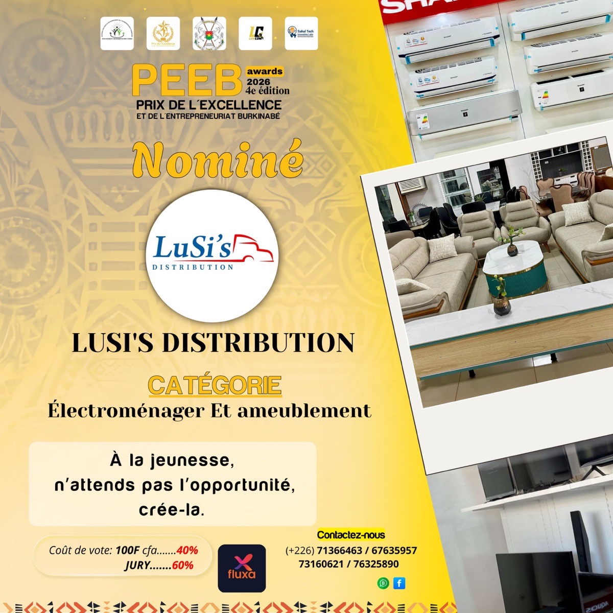 LUSI´S DISTRIBUTION